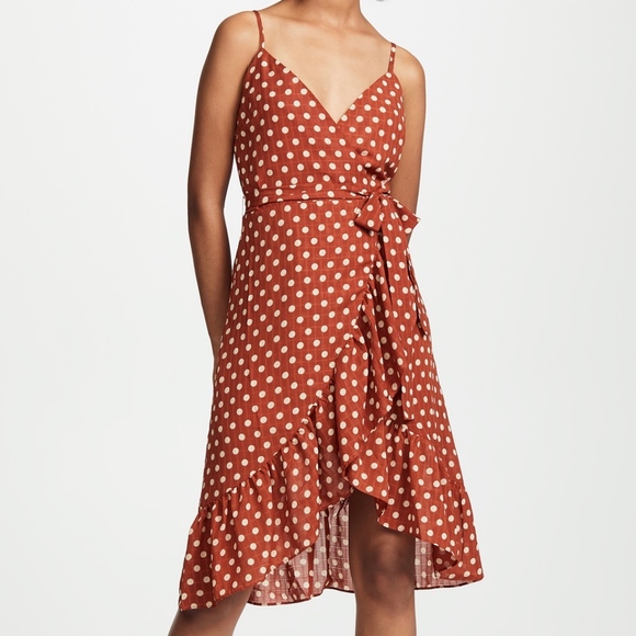 J.O.A Polka Dot Dress - Picture 2 of 8